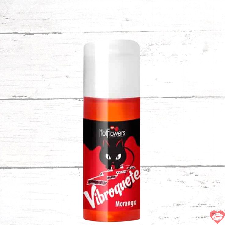 HotFlowers Vibroquete Dầu Dâu 12ml Ngọt Rung Quyến Rũ 