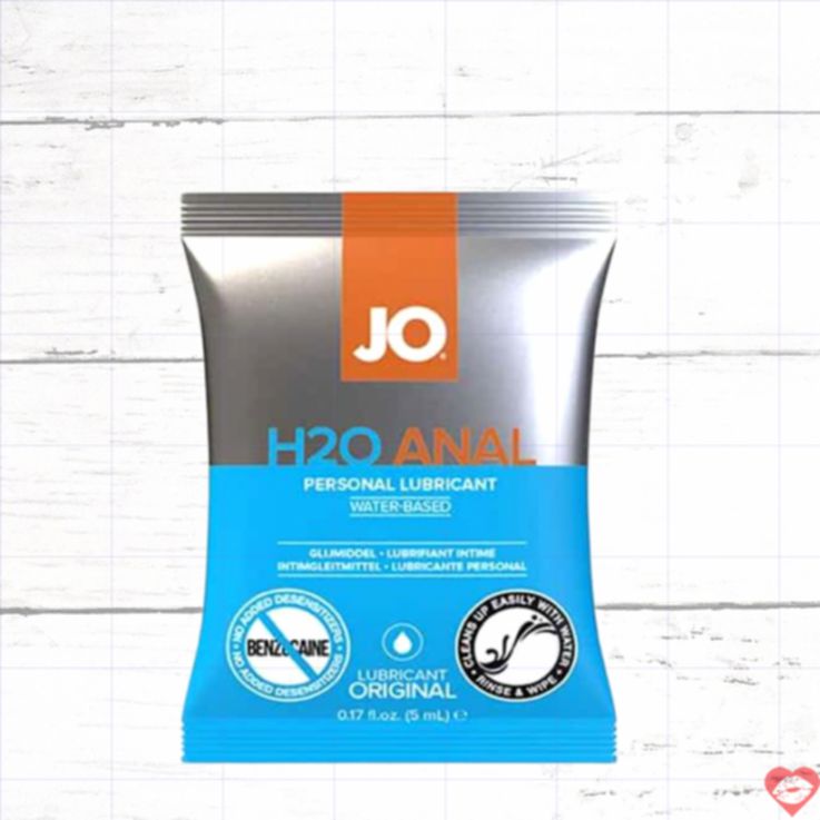 Lube JO H2O Anal Nước 5ml Hậu Môn Thoải Mái Cao Cấp 