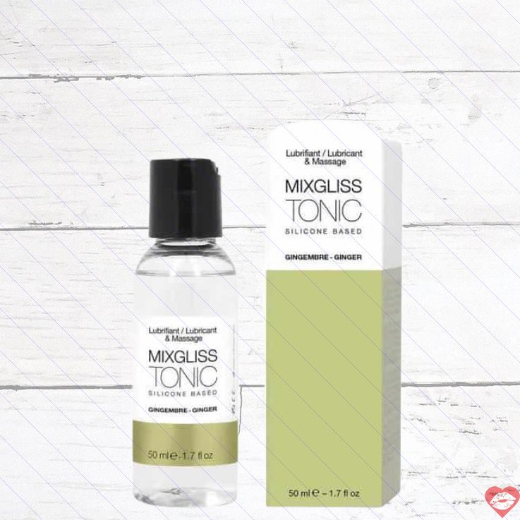 Lube Mixgliss Tonic Gừng 50ml Silicone Ấm Nóng Massage Kích Lửa 
