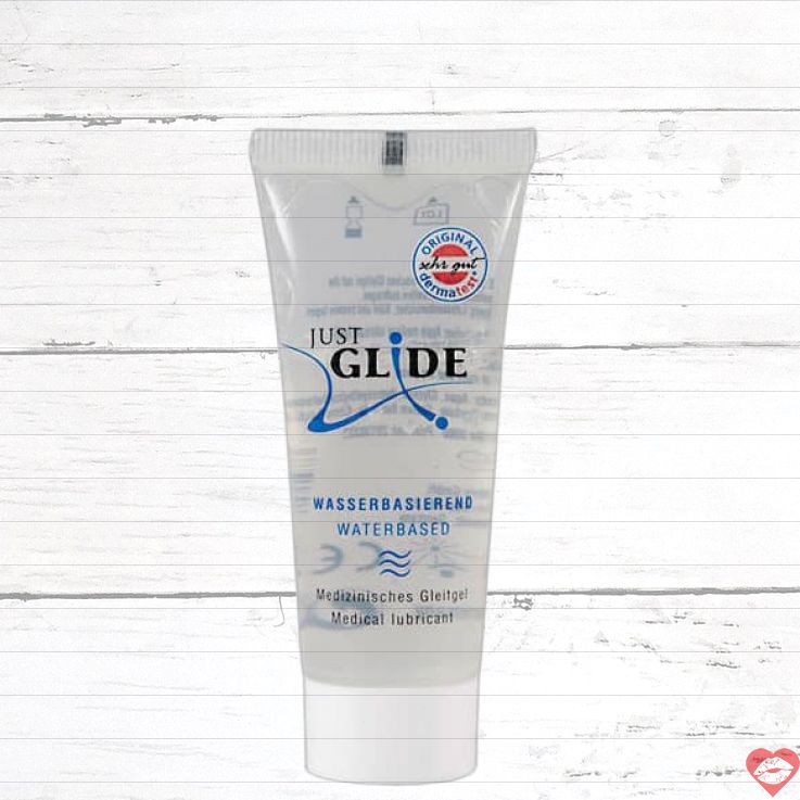 JustGlide Gel Bôi Nước 20ml Đức Dài Lâu Trơn Tru 