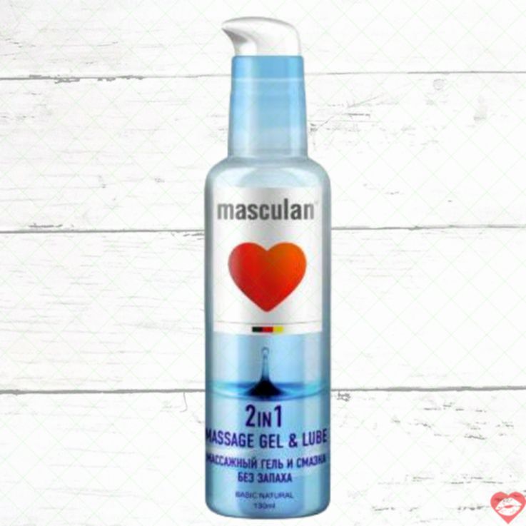 Gel Masculan 2in1 Không Mùi 130ml Trơn Mịn Tự Nhiên 