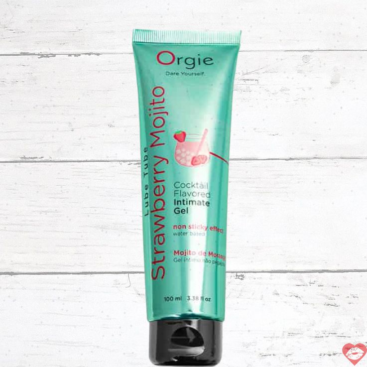 Orgie Lube Dâu Mojito 100ml Oral Hương Nóng Bỏng 