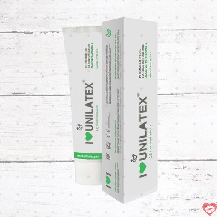 Lube Unilatex Aloe Vera Vit E 82ml Hipoalergenic Mịn Màng