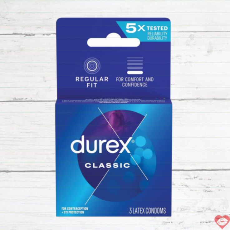 Durex Classic Bao Cao Su 3pcs An Toàn Siêu Mỏng