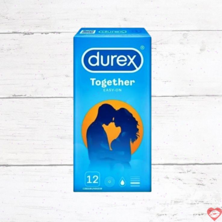 Durex Together Bao Cao Su 12pcs Siêu Mỏng Thỏa Mãn