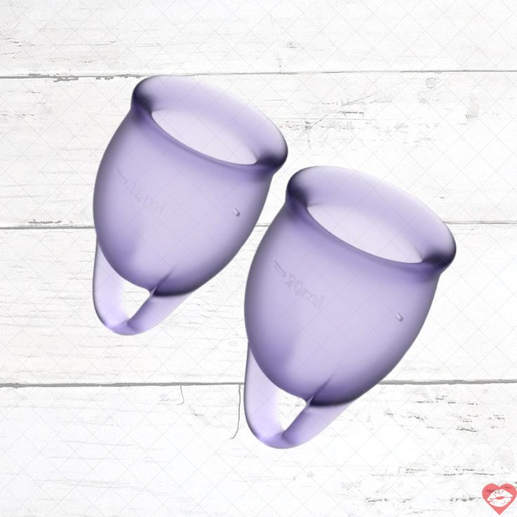 Satisfyer Cốc Trinh Tiết Tím Siêu Thoải