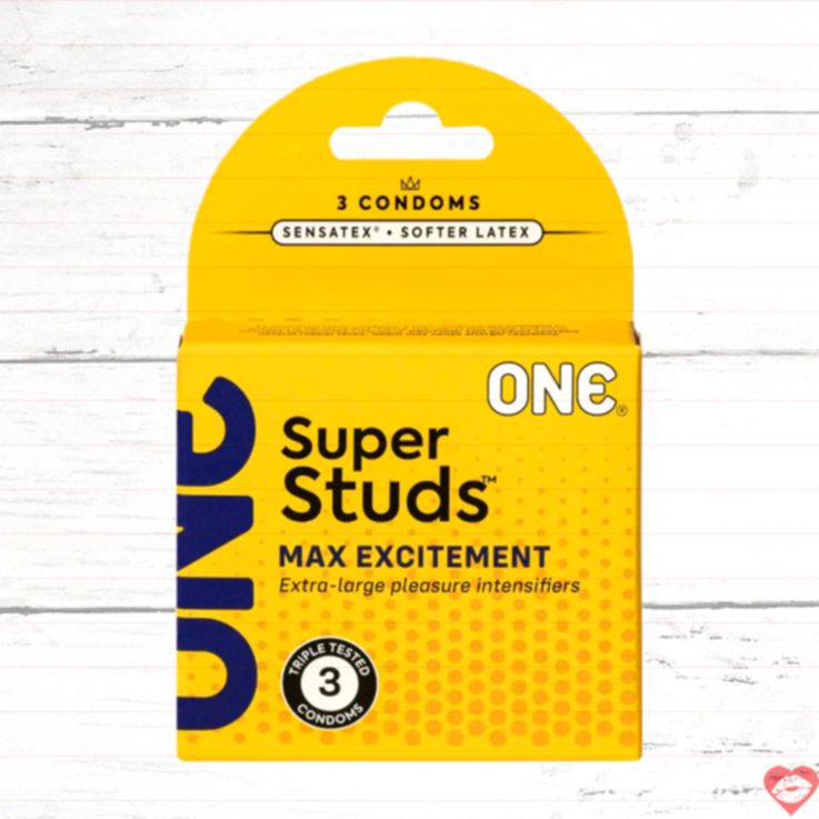 One Condoms Siêu Điểm Đốm 3 Cái An Toàn