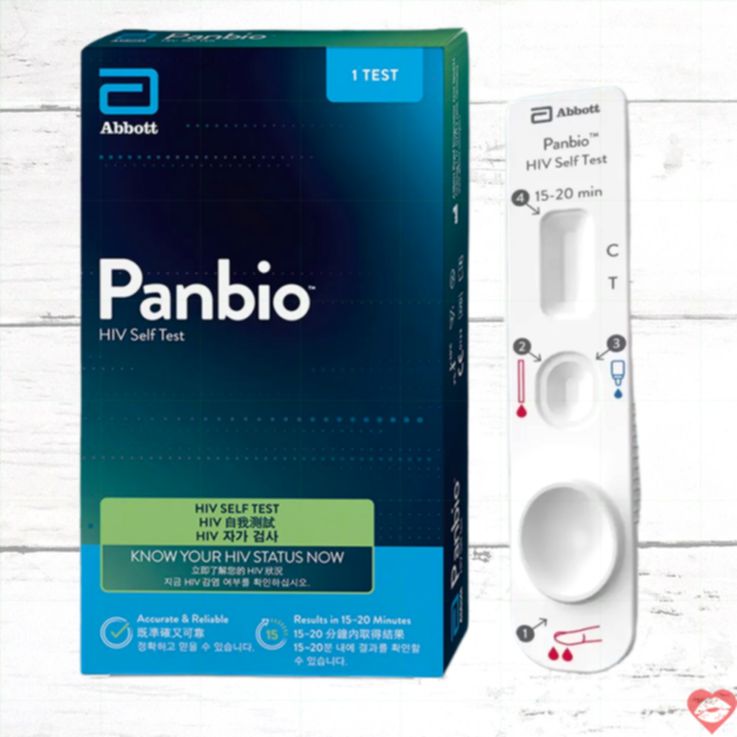 Abbott Panbio Test HIV Nhanh Chính Xác 20 Phút Tiện Lợi 