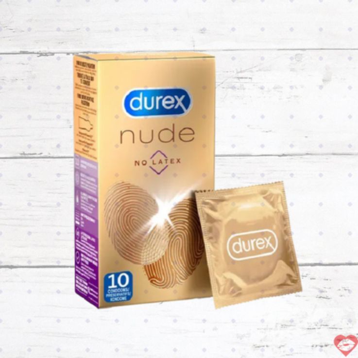Durex Bao Cao Su Mỏng Không Bột 10 Viên Anh Siêu Cảm