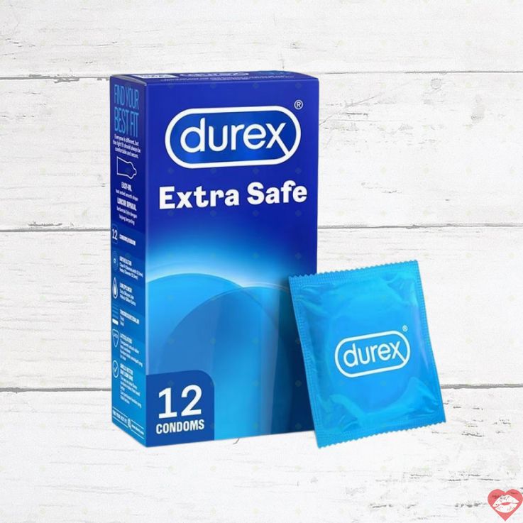 Durex Double Safe 12 Viên Mỏng An Toàn Siêu Thoải