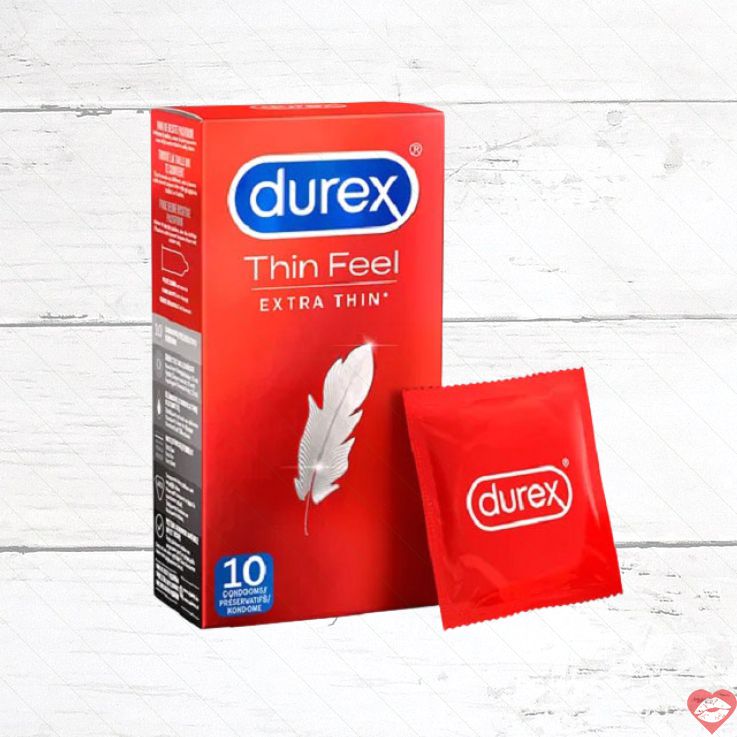 Durex Áo Mỏng Bóp Tịt 10 Viên