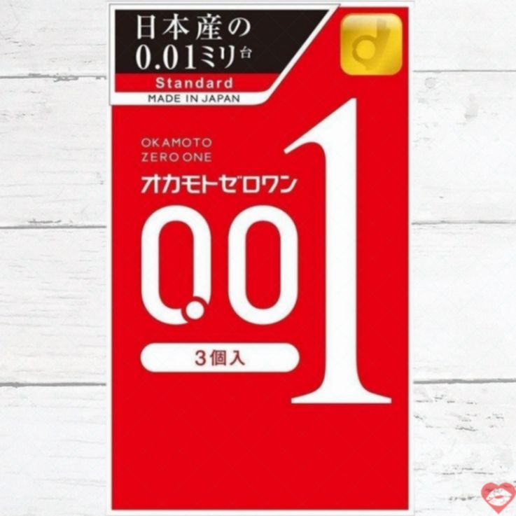 Okamoto Zero One 0.01 3 Viên Mỏng Nhất Nhật