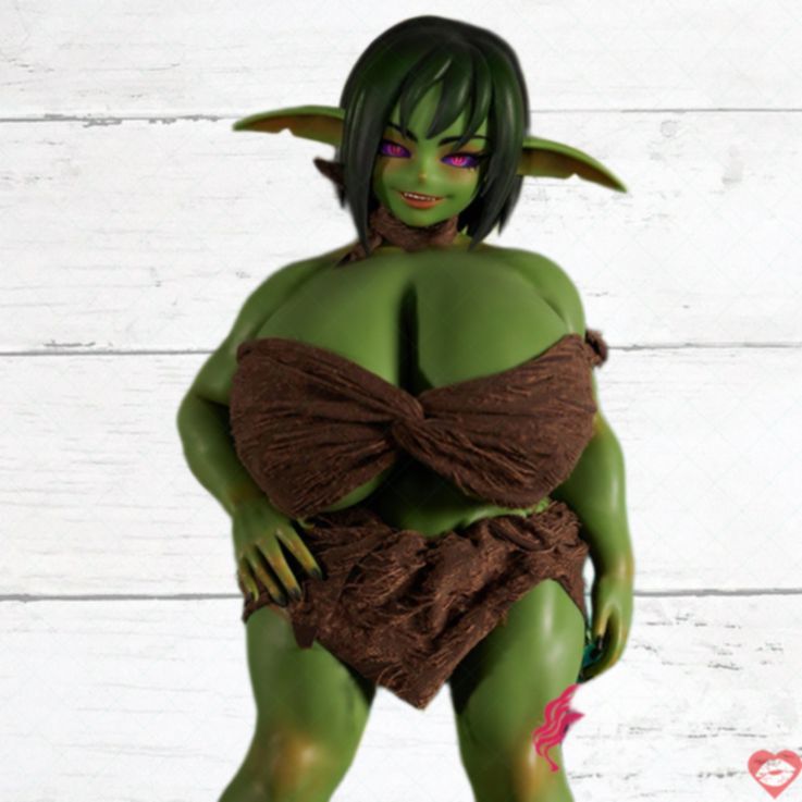 20LB CLM Mini Goblin Doll Xanh Nhỏ Dễ Thương Huyền Bí 
