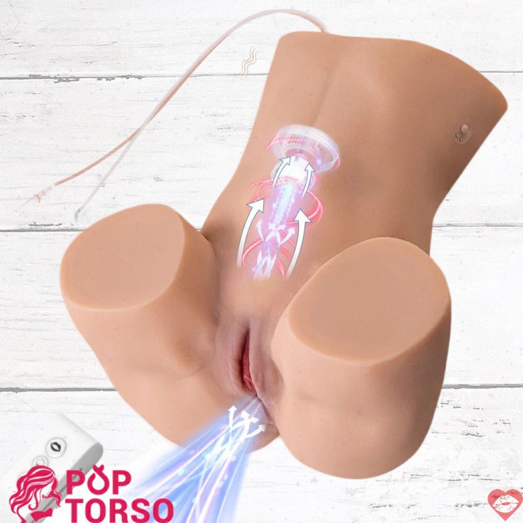 Xise Daphne 16.97LB Hút Rung Mông Thực Sex Doll Nam