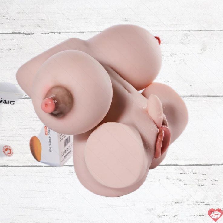AiYuan Monica Ngực To Mông Cong TPE Mini Doll Siêu Thật Masturbator