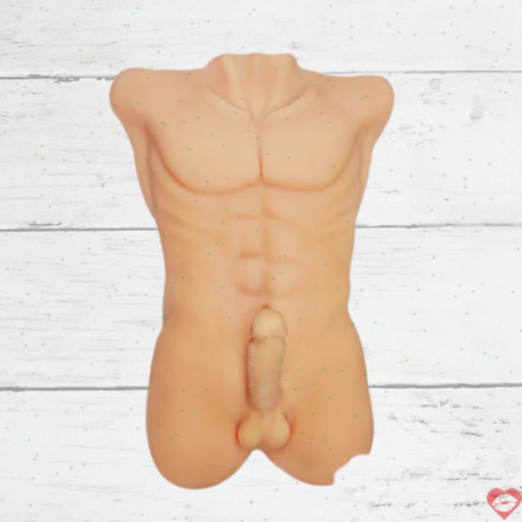 DL Tyler 60cm Nam Cơ Bắp Dildo Siêu Thực