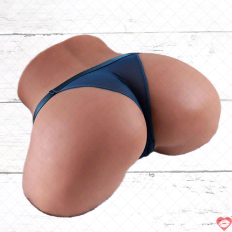 YQ Anne đen mông to torso TPE 15kg thực tế nam mê