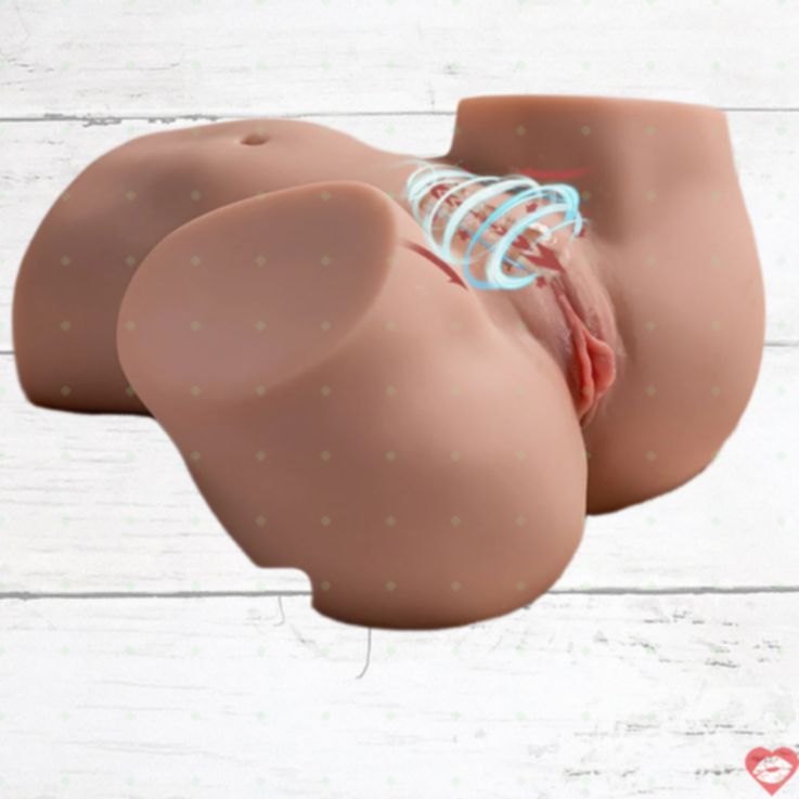 Xise Sydni mông to 7.4kg torso hút rung 3D thực tế