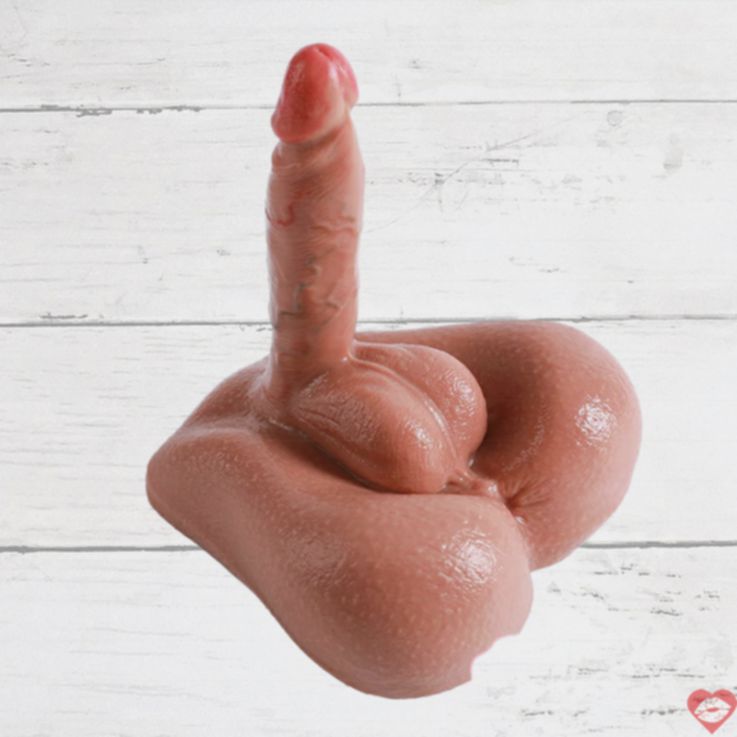 AiYuan Bob torso nam cơ bắp dildo 6