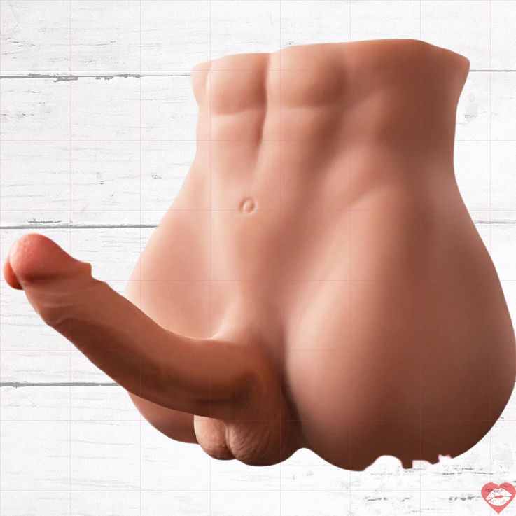 Xise Bartley Torso Nam Lồn Dildo 5.9