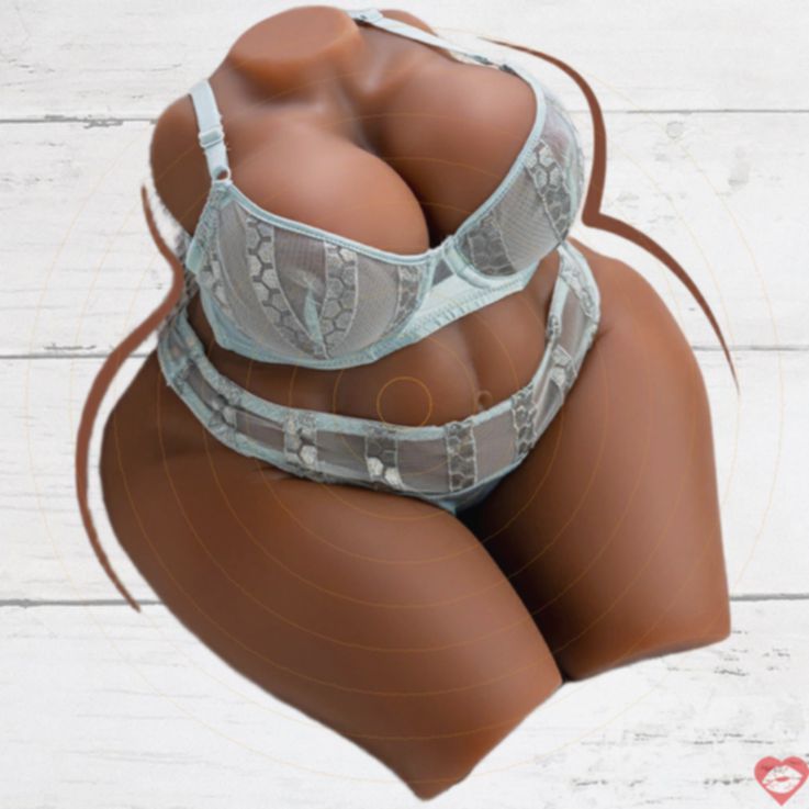 Torso Xise Alma BBW 11kg Vú To Mông Lớn Da Đen