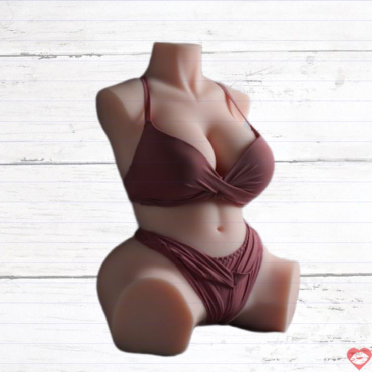 Torso búp bê tình dục nữ 16.5kg ngực đàn hồi