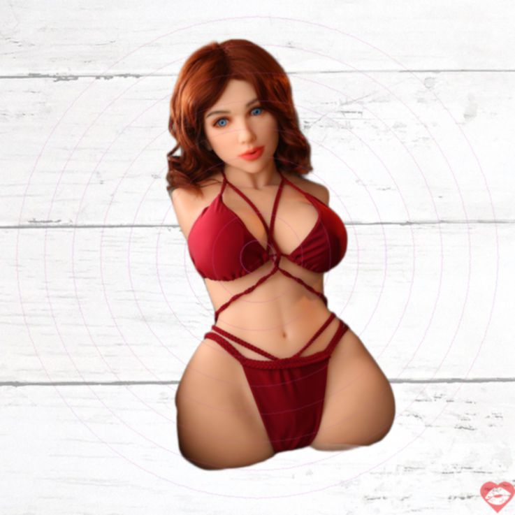 Female Love TPE Torso 20kg Âm Đạo Hậu Môn Siết Chặt