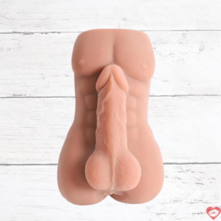 Anal Male Doll Torso Da Nâu Siêu Thực Dễ Mang