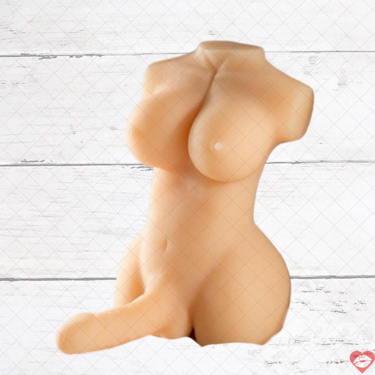 Shemale Torso 4.2kg Ngực To Dương Vật Đồ Chơi Đôi