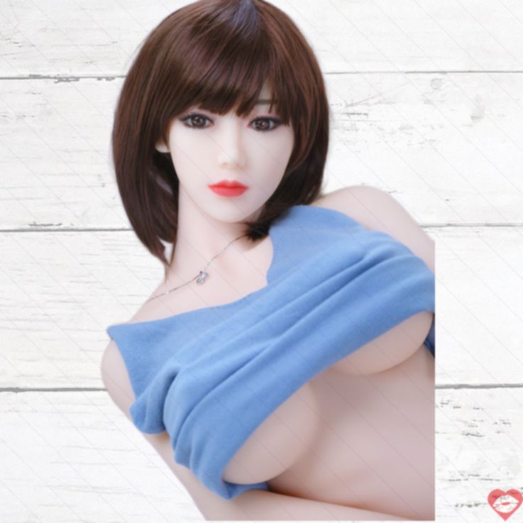 Búp Bê Rikka 158cm TPE Á Đông Ngực Khủng Mịn Màng Quyến Rũ 