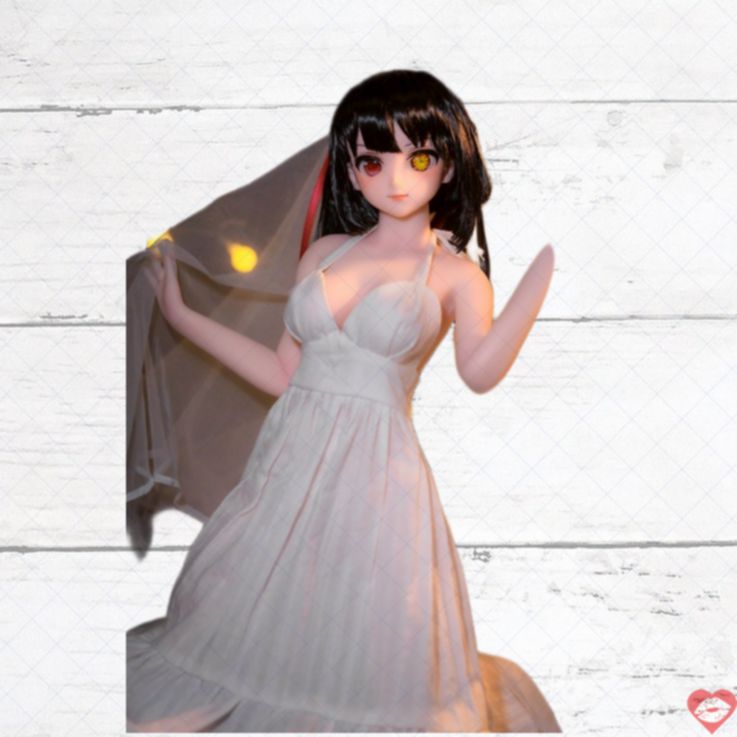 Kurumi 60cm Silicone Loli Anime Siêu Mềm