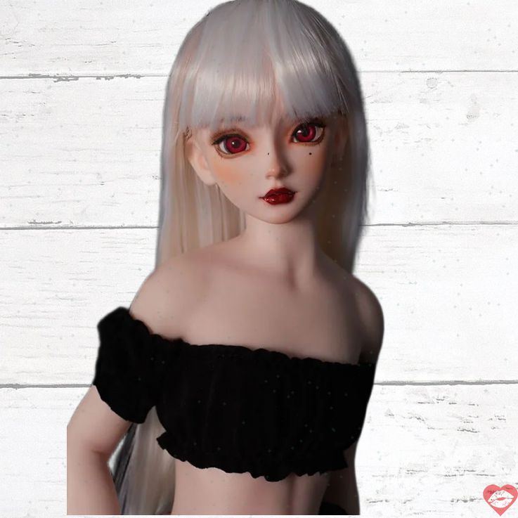 Doll loli Saki 55cm ngực nhỏ silicone siêu mềm