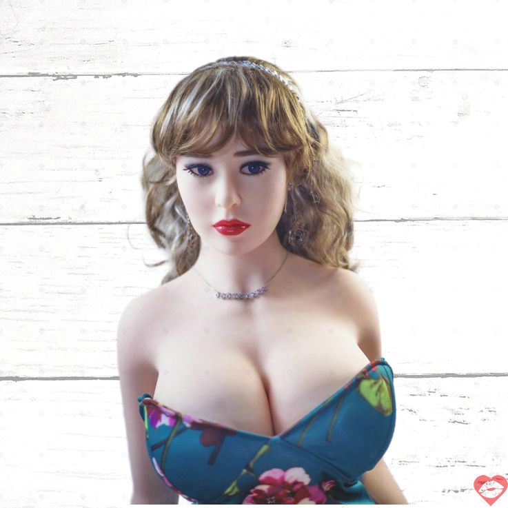 Damaris sex doll 163cm TPE ngực bự tóc vàng
