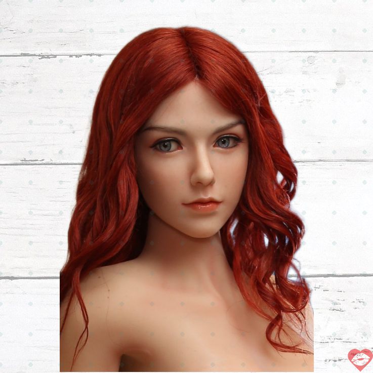 Búp Bê Julie Silicone 172cm Tóc Đỏ Mềm Mịn 