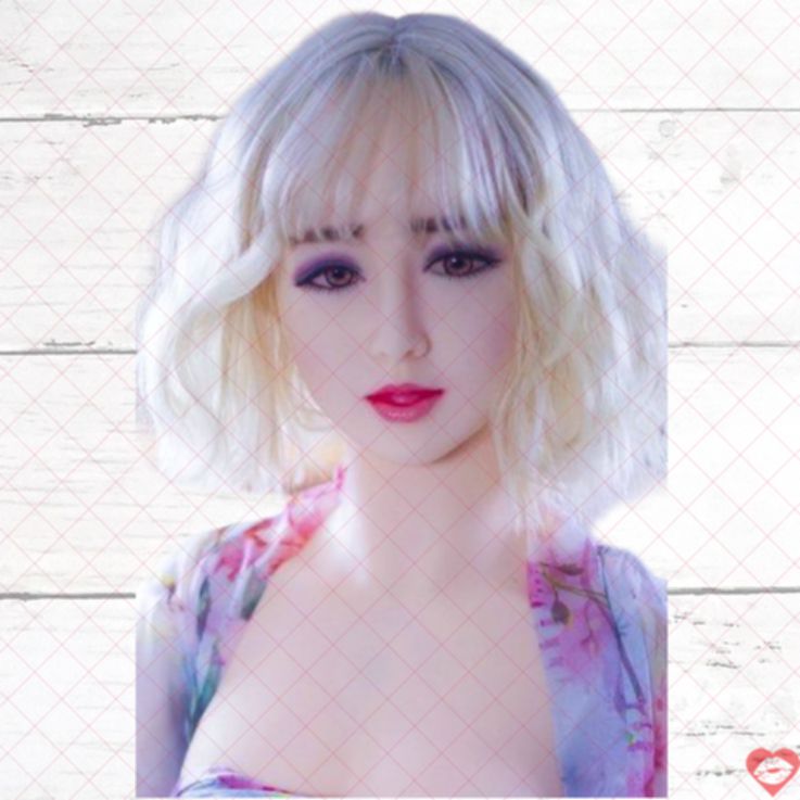 Selene TPE Doll 148cm – Ngực Nhỏ Vàng Tóc Ngắn Oral 