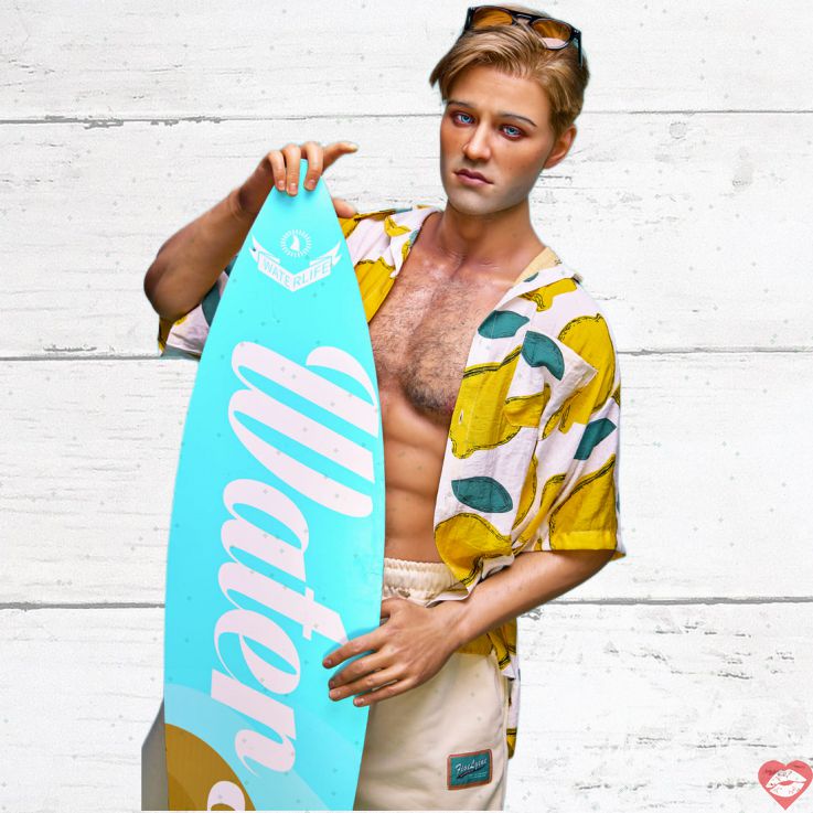 Doll nam Paul Irontech 176cm cơ bắp silicone siêu mềm