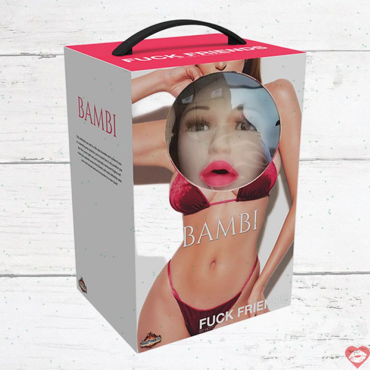 Búp Bê Bơm Khí Bambi Mút Mạnh Siêu Thực Tế 