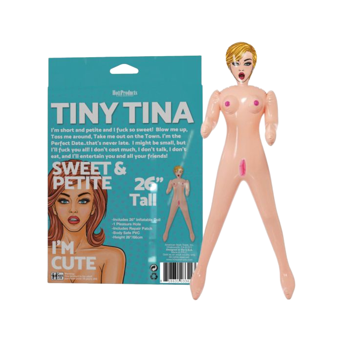 Tiny Tina búp bê thổi 66cm lỗ sướng mê 