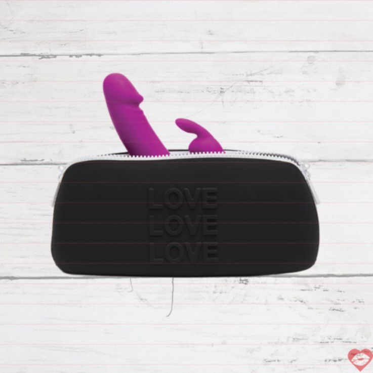 Túi Silicone Love Medium Bảo Vệ Đồ Chơi Kín Đáo Sạch Sẽ 