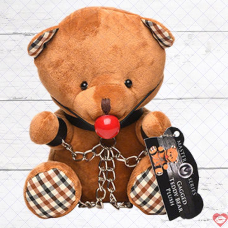 Master Gagged Bear Gấu Kinky Ôm Bondage Dâm Đãng Dễ Thương 