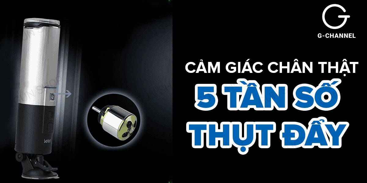  Cửa hàng bán Âm đạo giả sạc điện thụt đẩy tự động - Leten X-9 hàng mới về