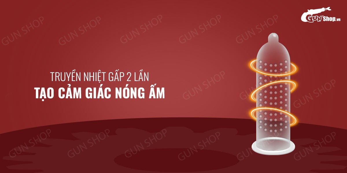Sỉ Bao cao su OLO 0.01 Large Bump Stimulation - Siêu mỏng nóng ấm hương vani  giá tốt