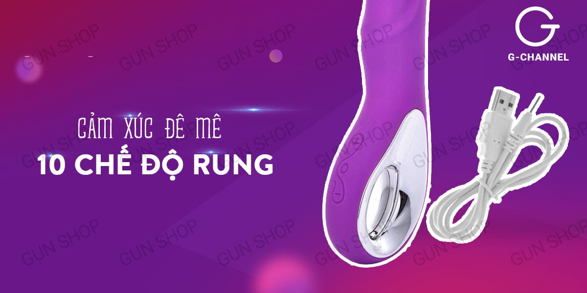  Bán Máy rung massage điểm G đa chế độ rung mạnh sạc điện - Leahso Anna chính hãng