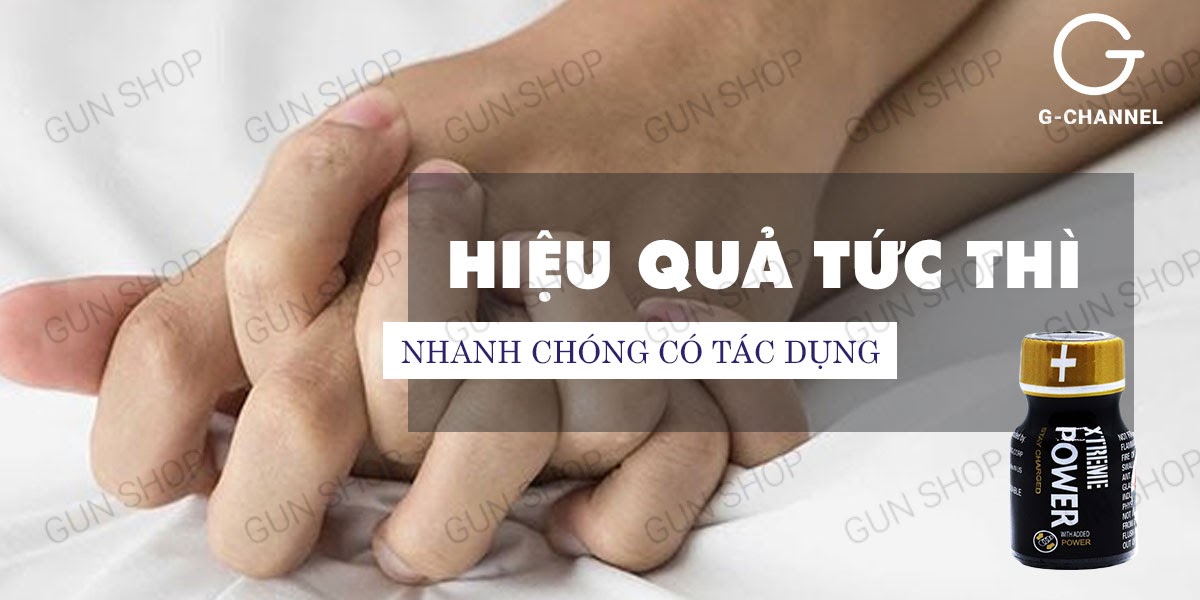  Nơi bán Chai hít tăng khoái cảm Popper XTREME POWER - Chai 10ml nhập khẩu