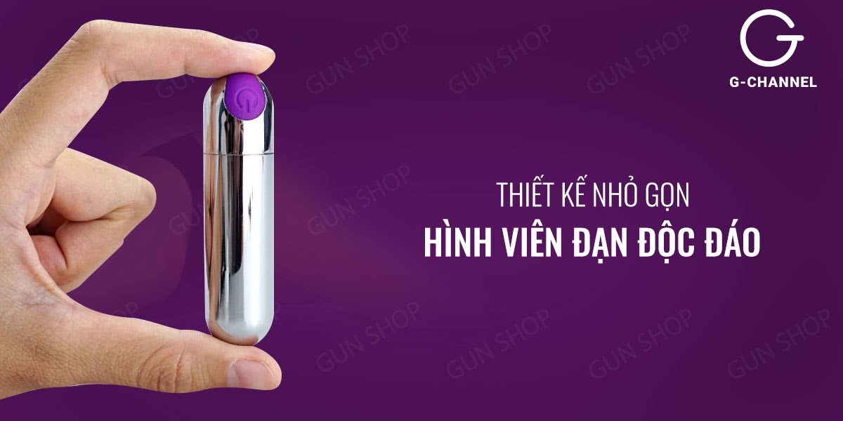  Sỉ Trứng rung hình viên đạn 10 tốc độ rung - Yeain Mini Vibrator nhập khẩu