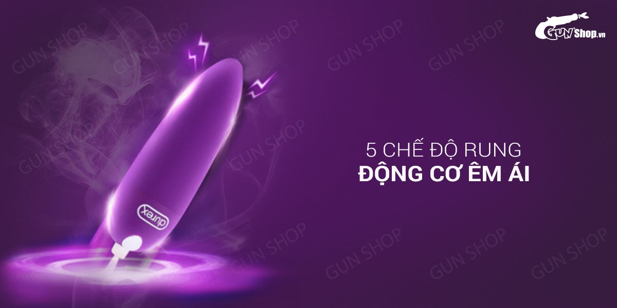 Thông tin Trứng rung tình yêu Durex S-Viber Bullet 15 loại tốt