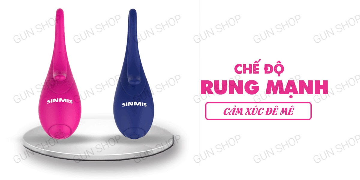  Bỏ sỉ Trứng rung rung mạnh chống nước pin - Nalone Sinmis Coco hàng xách tay