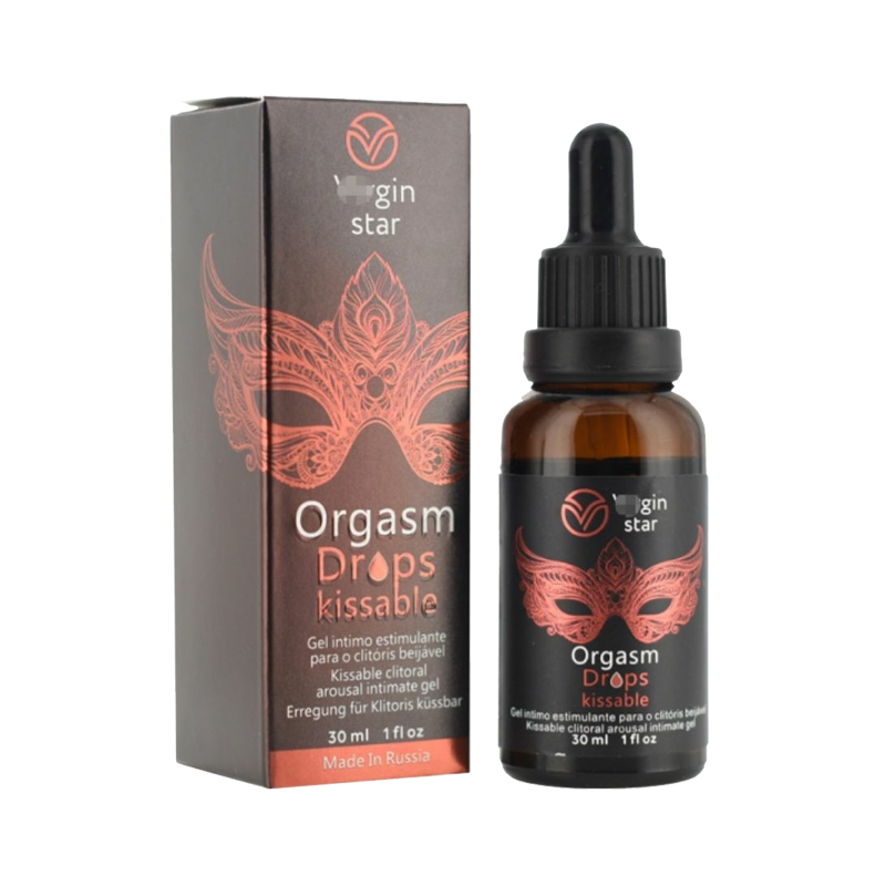 Gel bôi trơn kích thích và tăng khoái cảm nữ - Virgin Star Orgasm Drops