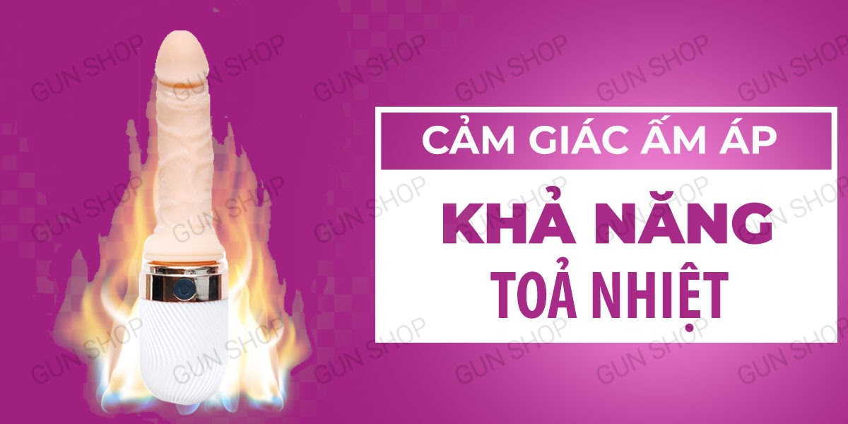 Giá sỉ Dương vật giả rung thụt nhiều chế độ phát nhiệt sạc điện - Artillery God  hàng mới về