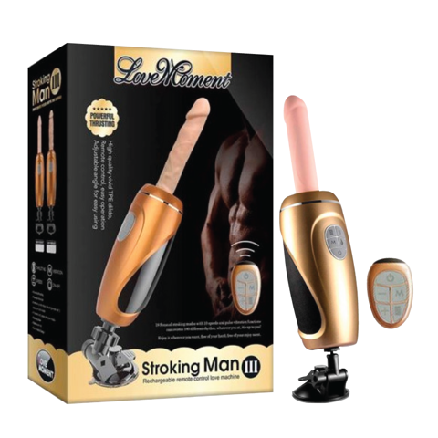 Dương vật giả dính tường thụt cực mạnh xoay 360 độ tỏa nhiệt - Stroking